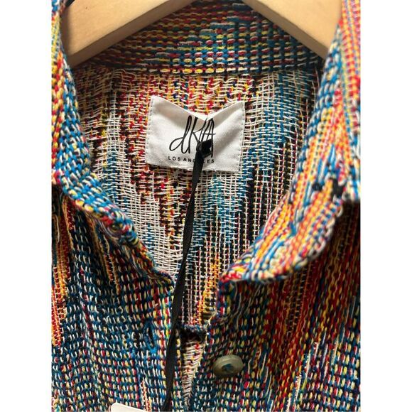 KASAI SIFNOS RUFFLE DRESS | ORANGE/PINK - Picture 5 of 5